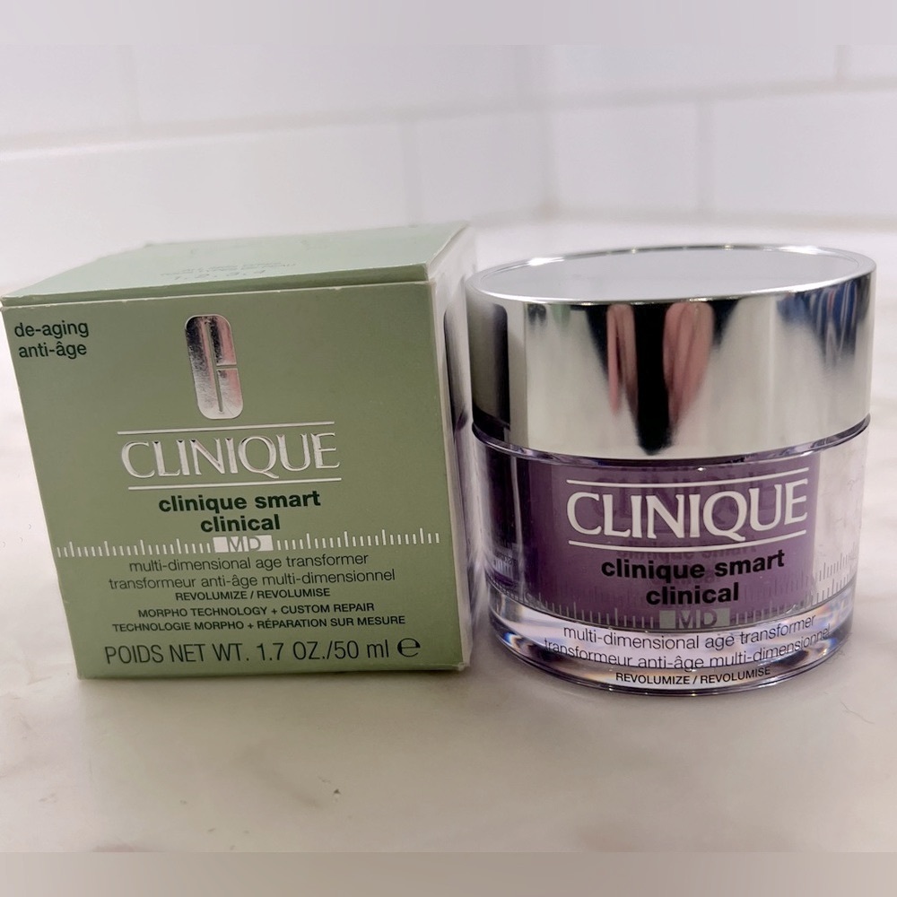 CLINIQUE 🦠 Smart Clinical MD Multi-Dimensional Age Transformer Moisturizer 🦠 NIB
